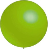 100 stuks - Decoratieballonnen lime groen 28 cm pastel professionele kwaliteit