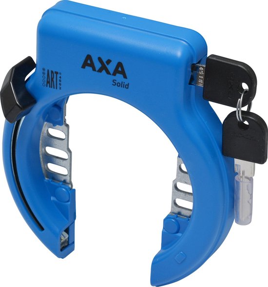AXA Ringslot Solid Blauw | bol.com