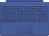 Microsoft Surface Pro 4 Type Cover Qwerty - Blauw