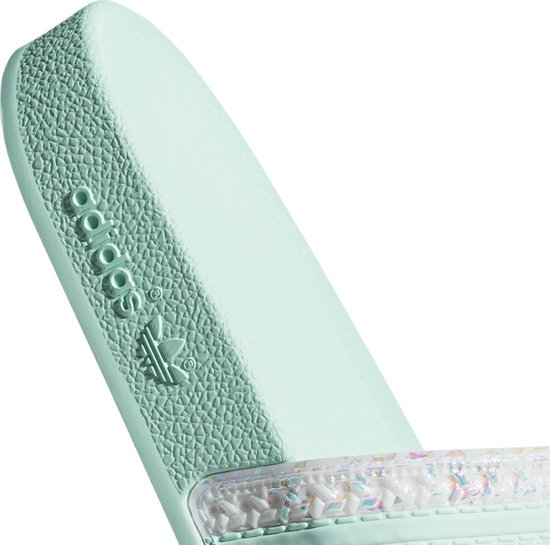 mintgroen adidas slippers