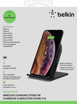Belkin Boost Up Qi draadloze oplader met standaard 5W - Zwart
