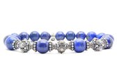 Beaddhism - Armband - Big Lapis BT1222.3 - 10 mm - 18 cm