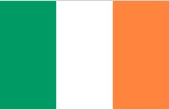 Irlande drapeau irlandais avec Autocollant Vinyle formulation Eire Drapeau themed 10 cm x 6 cm 