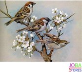 Diamond Painting "JobaStores®" Musjes - volledig - 40x30cm