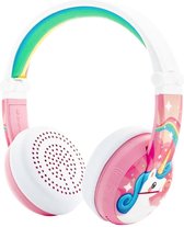BuddyPhones Wave - kindvriendelijke Headset, ingebouwde micro, bluetooth, IP67 waterproof, roze