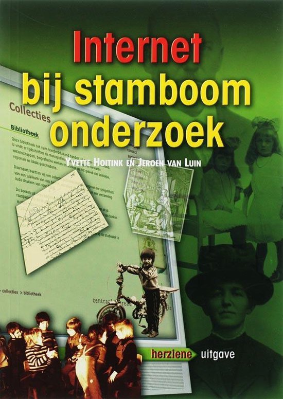 Cover van het boek 'Internet bij stamboom onderzoek'