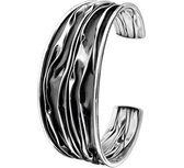 The Jewelry Collection Armband Oxi 25,5 X 60 mm - Zilver