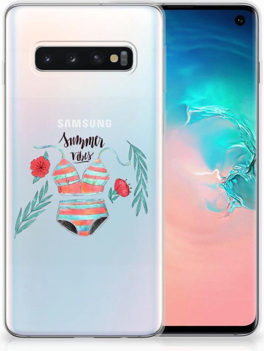 Samsung Galaxy S10 Telefoonhoesje met Naam Boho Summer