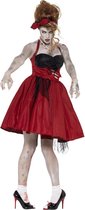 SMIFFYS - Zombie jaren 50 kostuum voor vrouwen - S - Volwassenen kostuums