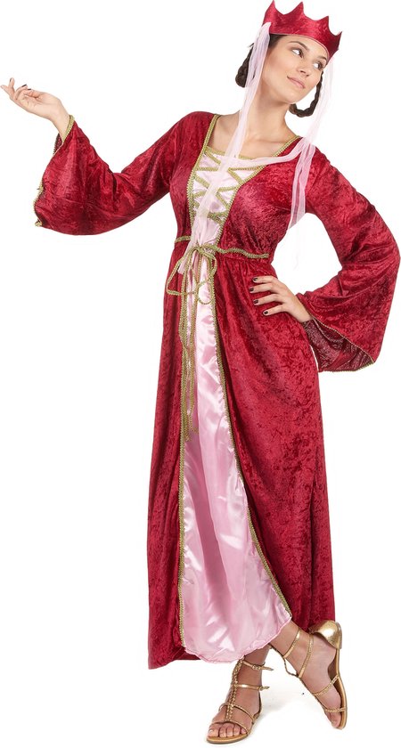 Middeleeuwse koningin kostuum voor dames