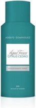 MULTIBUNDEL 5 stuks Adolfo Dominguez Agua Fresca Citrus Cedro Deodorant Spray 150ml