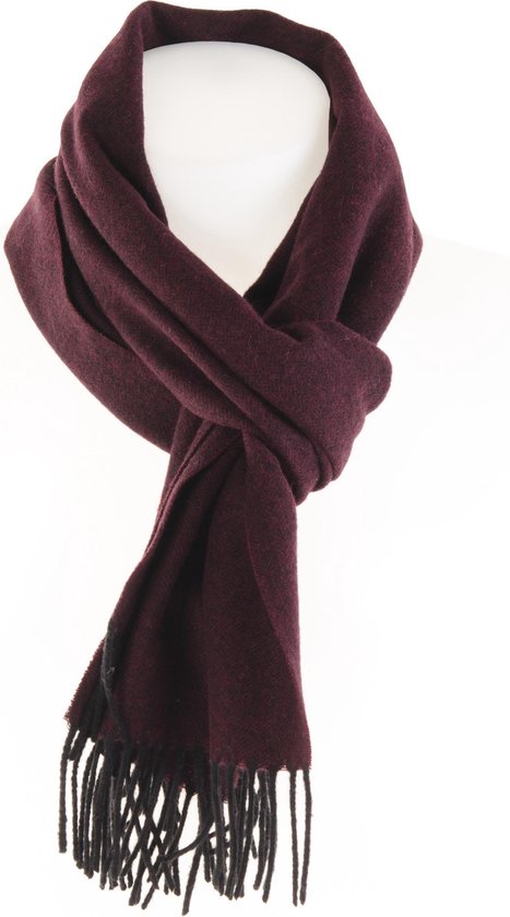 H&M Wollen sjaal rood casual uitstraling Accessoires Sjaals Wollen sjaals 
