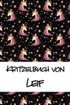 Kritzelbuch von Leif