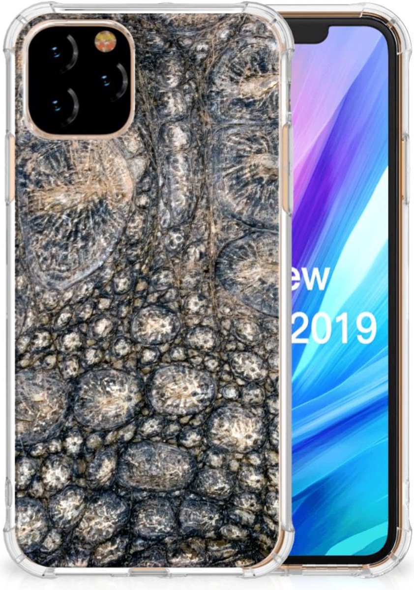Apple iPhone 11 Pro Case Anti-shock Krokodillenprint