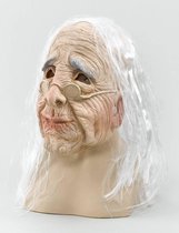 Oude vrouw masker