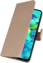 Bookstyle Wallet Cases Hoes voor iPhone 11 Pro Goud