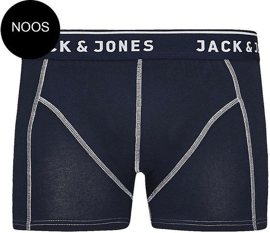 JACK & JONES Jacsimple trunks (1-pack) - heren boxer normale lengte - blauw - Maat: XL