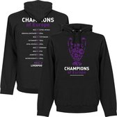 Real Madrid 13 Times Champions League Winners Hooded Sweater - Zwart - Kinderen - 104