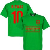 Bangladesh Biswas 10 Team T-Shirt - Groen - L
