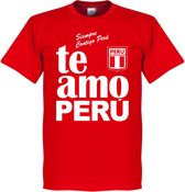 T-Shirt Te Amo Pérou - L