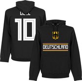 Duitsland Ã–zil 10 Team Hooded Sweater - XL