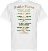 Portugal EURO 2016 Road To Victory T-Shirt - 5XL