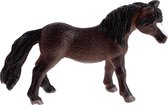 Toi-toys Horses Pro Paard Donkerbruin/ Zwart 6 Cm
