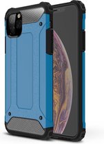 Lunso - Armor Guard hoes - Geschikt voor iPhone 11 Pro Max - Lichtblauw