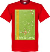 Pennarello Gary Lineker 1986 Classic Goal T-Shirt - L