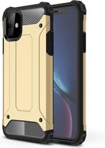 Armor Hybrid Back Cover - iPhone 11 Hoesje - Goud