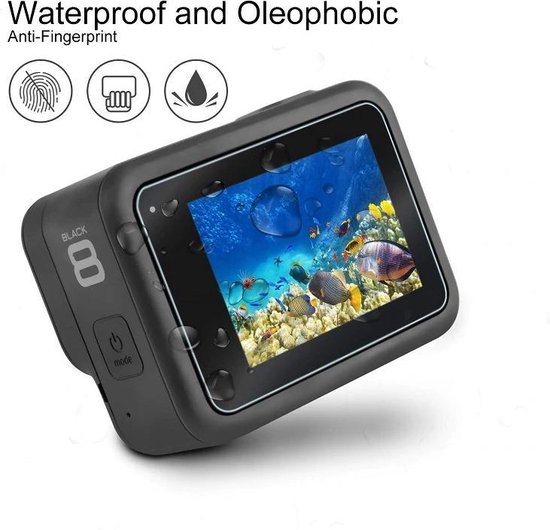 Belang Great Barrier Reef overtuigen Tempered Glass Screenprotector Geschikt Voor Gopro Hero 8 Black - Screen  Protector... | bol.com
