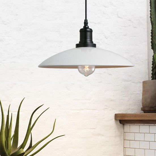 IndustriÃ«le hanglamp Falcon Antiek Mat Zwart - Puur Basic Interieur