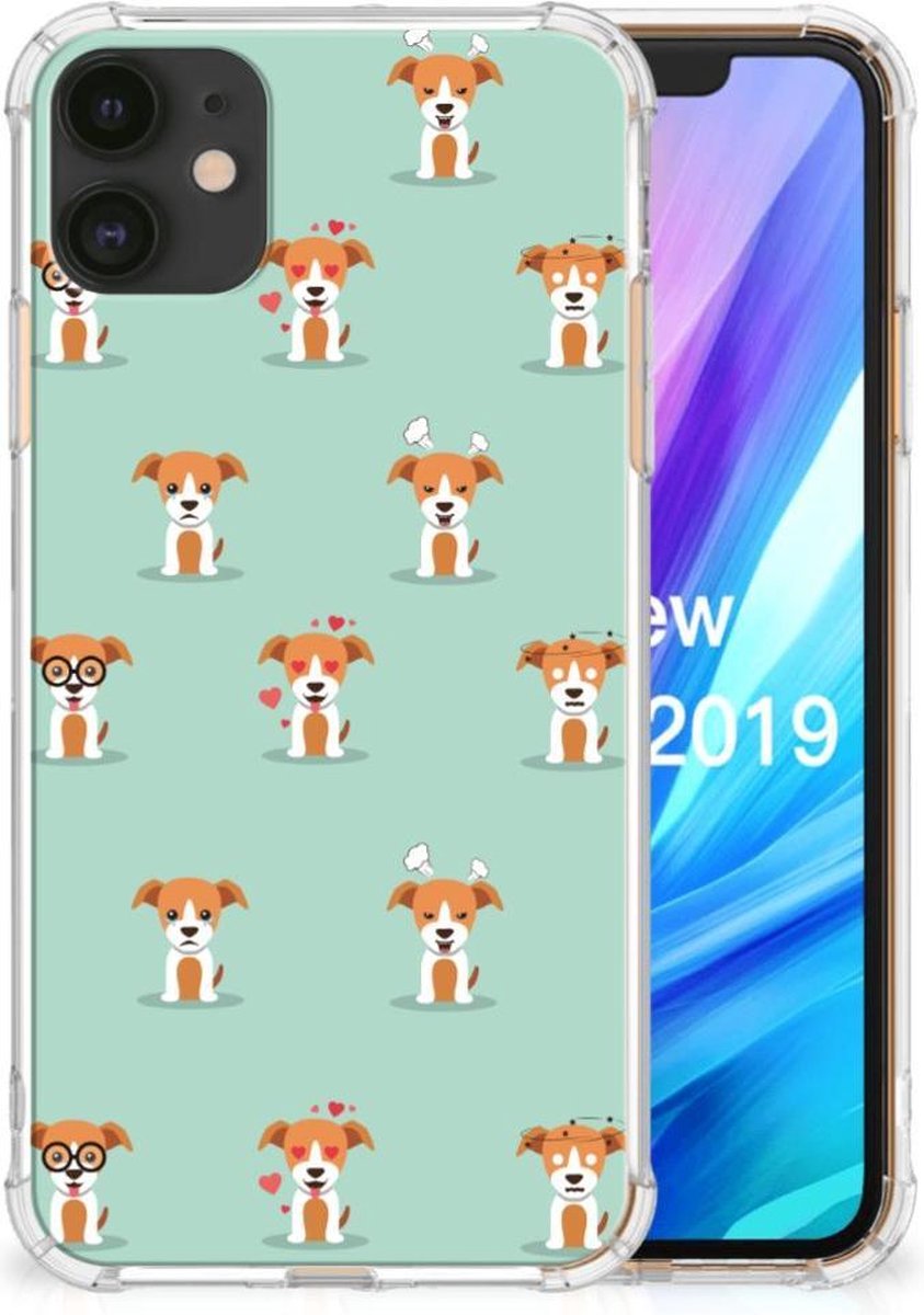TPU Case Anti-Shock voor Apple iPhone 11 Case Anti-shock Pups