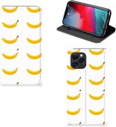 Geschikt voor iPhone 11 Pro Flip Style Cover Banana