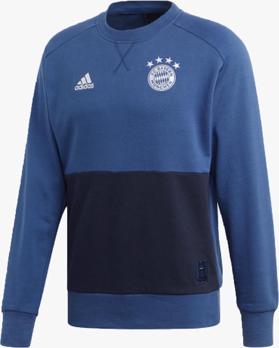 Waar alcohol gerucht ADIDAS FC Bayern Munchen SSP Trui Heren - Blauw - Maat L | bol.com