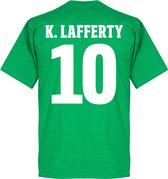 Noord Ierland Logo Lafferty T-Shirt - L