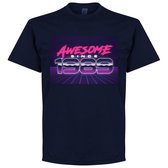 Awesome Since 1989 T-Shirt - Navy - 4XL