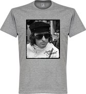 Jackie Stewart Portrait T-Shirt - Grijs - XL