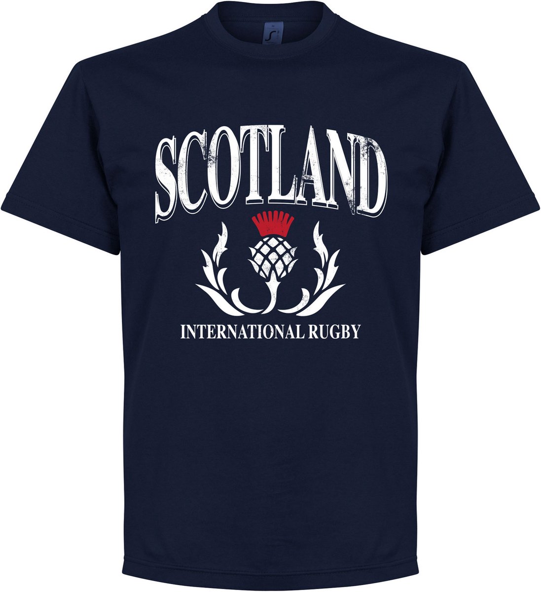Schotland Rugby T-Shirt - Navy - Kinderen - 104