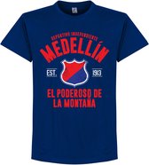 Independiente MedellÃ­n Established T-Shirt - Donkerblauw - M