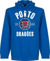 Porto Established Hooded Sweater - Blauw - XXL