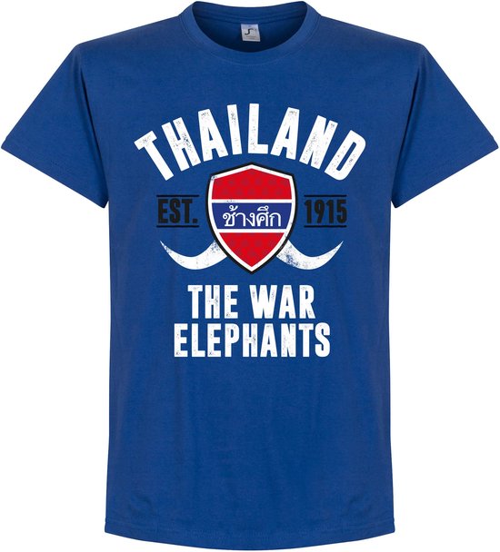 Thailand Established T-Shirt - Blauw - XL
