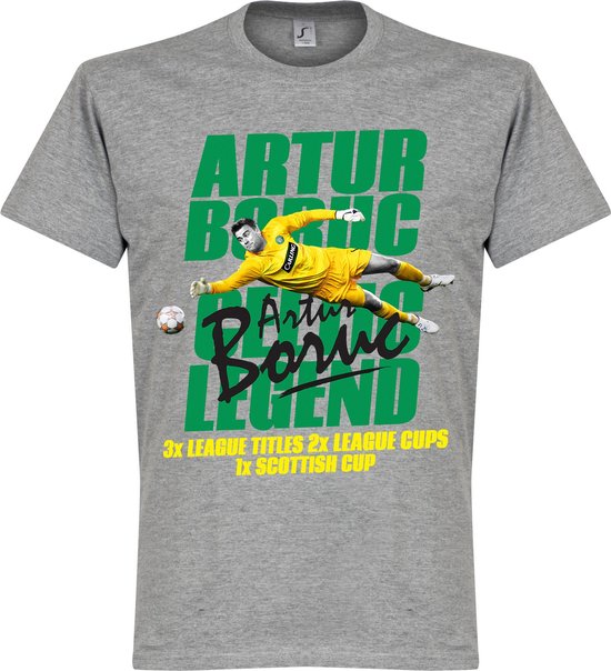 Artur Boruc Legend T-Shirt - Grijs - 4XL