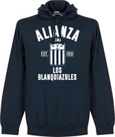 Alianza Lima Established Hoodie - Navy - XXXL