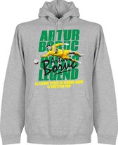 Artur Boruc Legend Hoodie - Grijs - XL