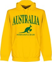 Australië Rugby Hoodie - Geel - XL