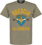 Brescia Established T-Shirt - Khaki - XL