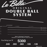 bas snaren 45-128 Double Ball Steenberger Headless 5saitig
