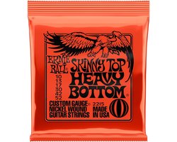 Ernie Ball Skinny Top Heavy Bottom - Elektrische Gitaarsnaren - Nickel Wound - Hybride Gauge - 10-13-17-30-42-52