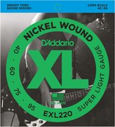 D'Addario EXL220 Bas snaren 040-095